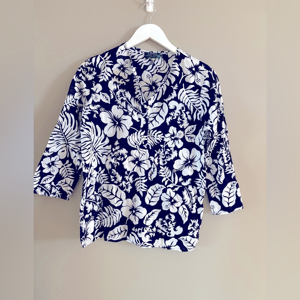 Ralph Lauren Vintage Floral Tunic